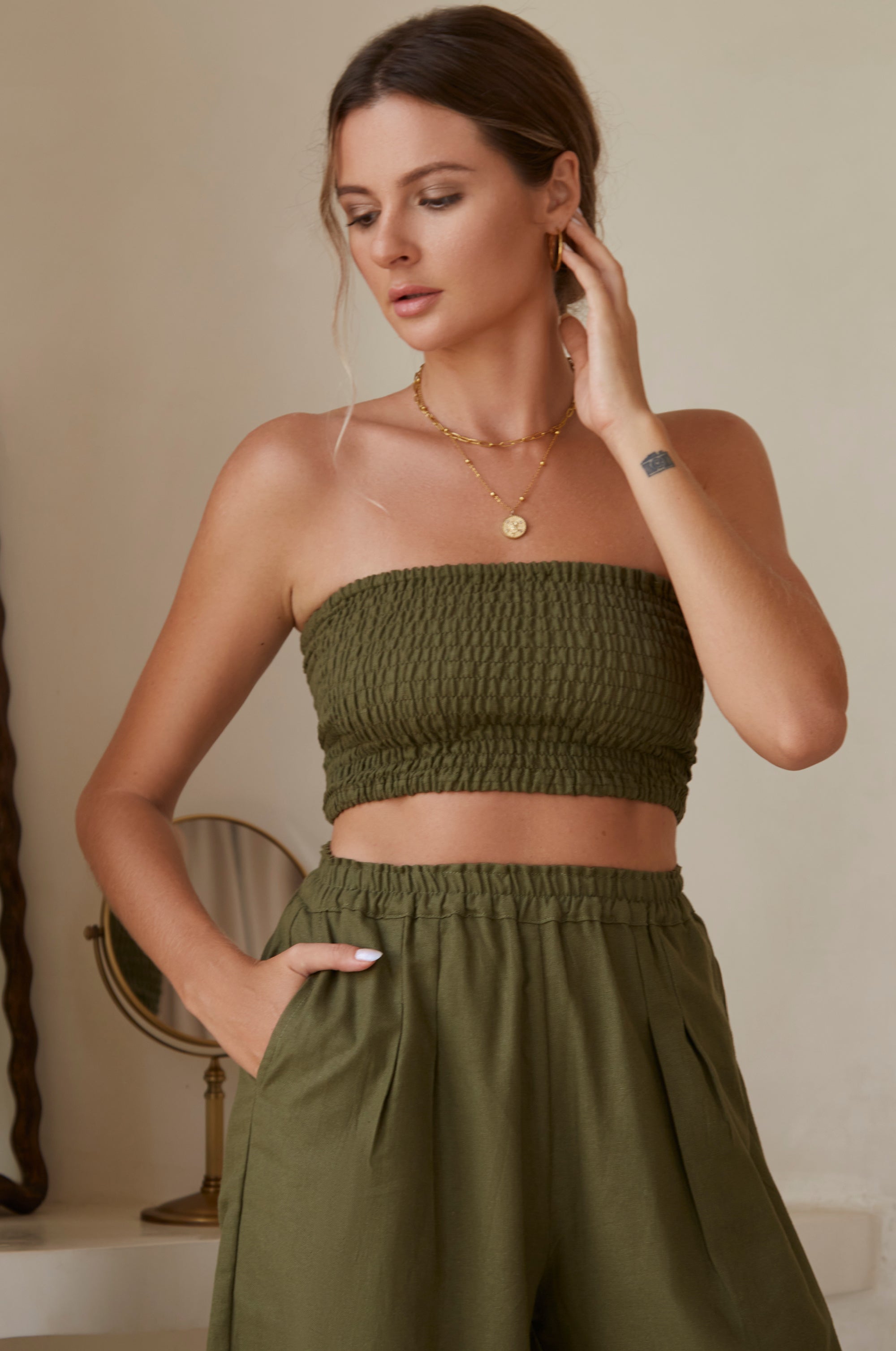 Fenzi Smocked Top (Sale)